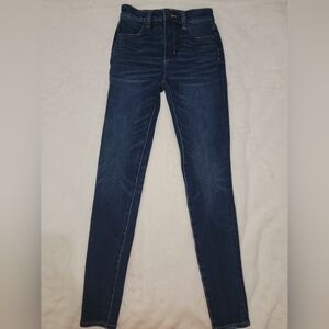 American Eagle Outfitters Blue Skinny Jeans Timeless Fit